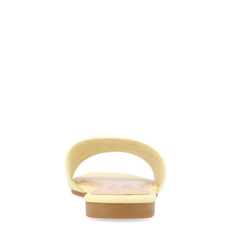 Women's Kolinna Wide Slide Sandals (Yellow)
