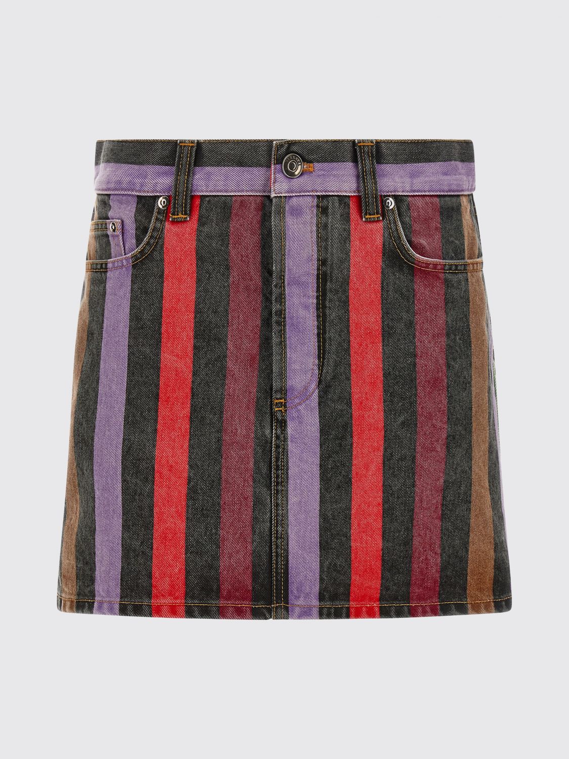 Denim Mini Skirt