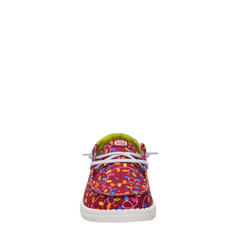 Women's Wendy Holiday Lights Slip On Shoes (Rumba Red)