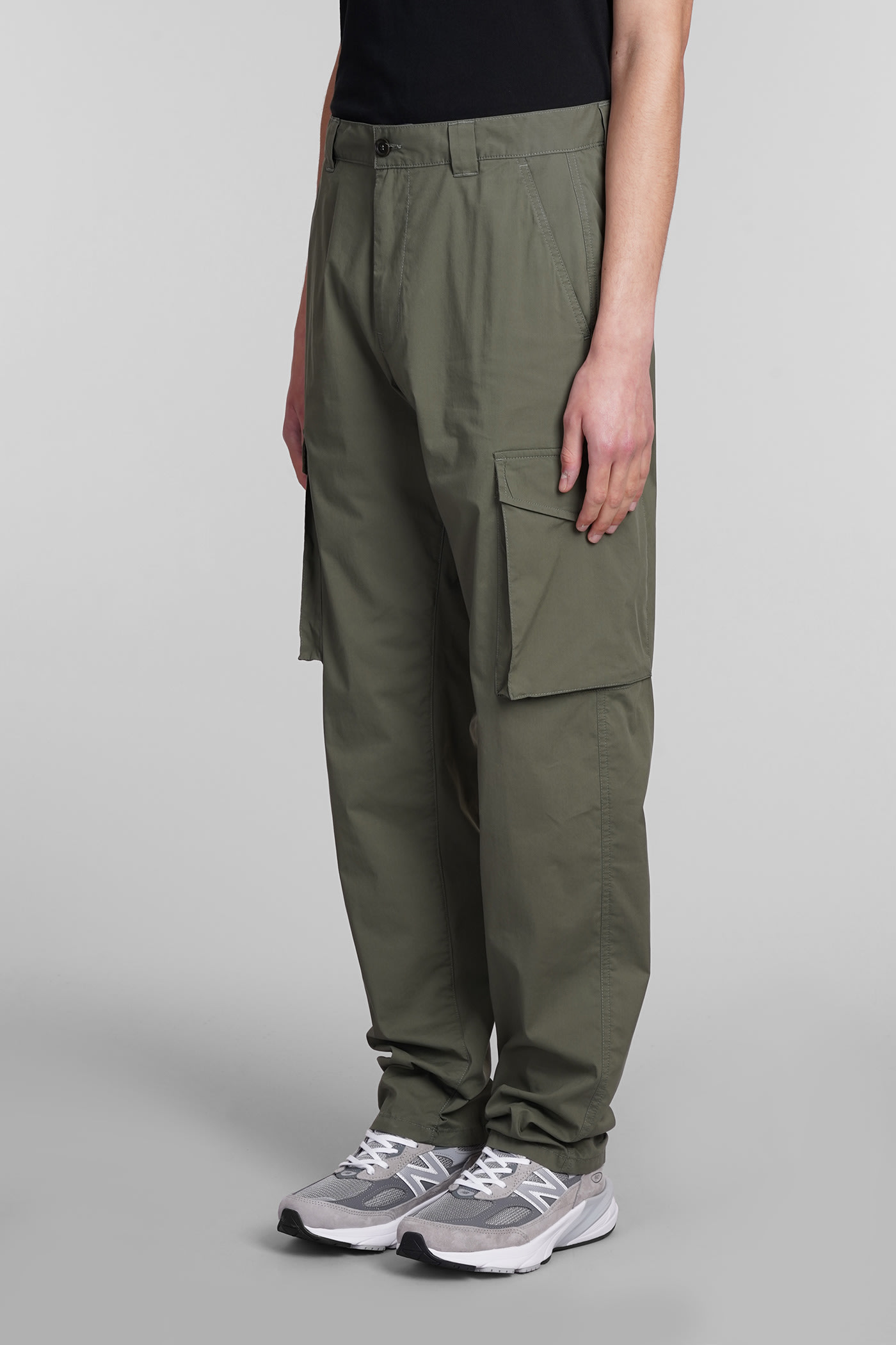 Pantalone Fieldpant Pants In Green Cotton