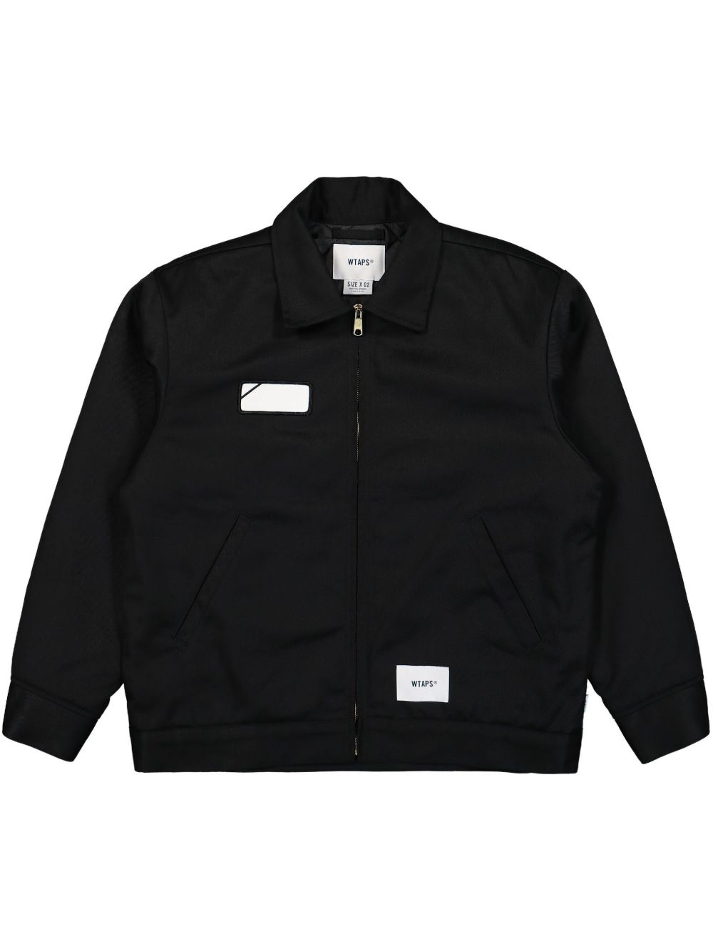 Zip-up bomber jacket - Black
