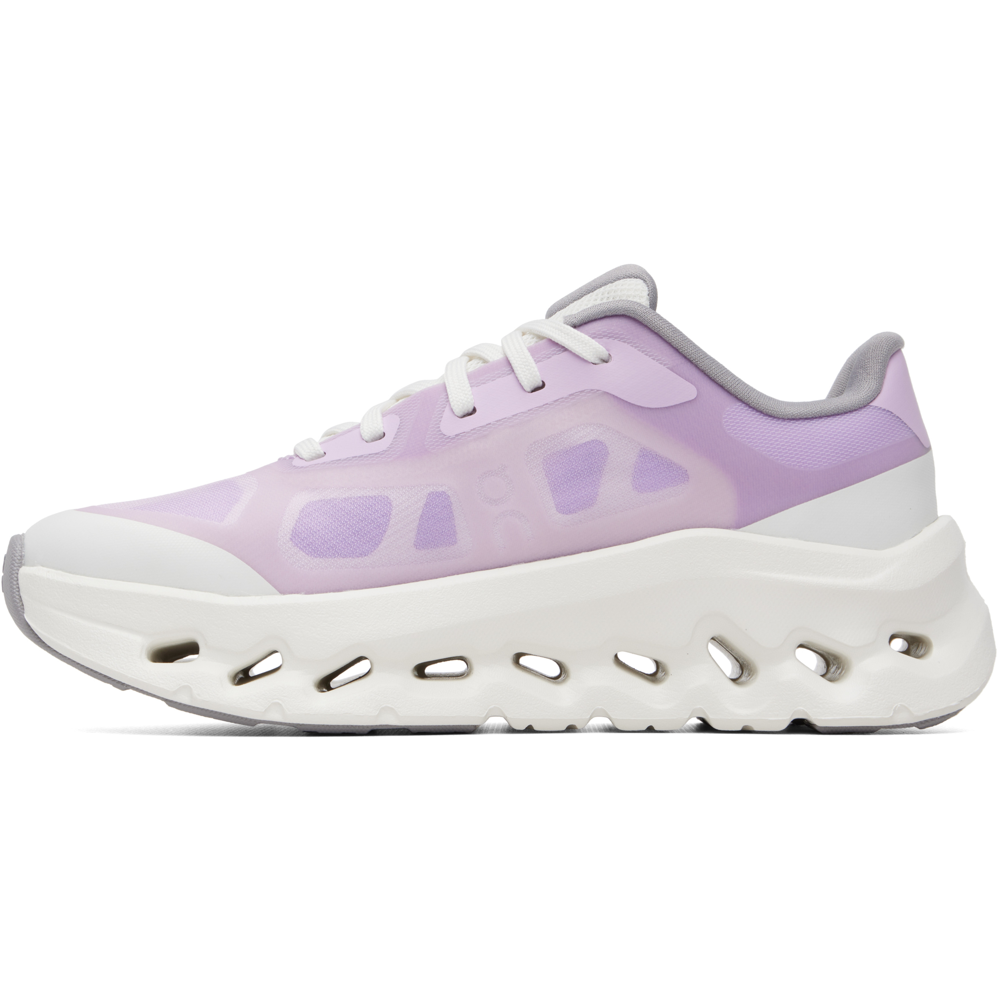 White & Purple Cloudtilt Remix Sneakers