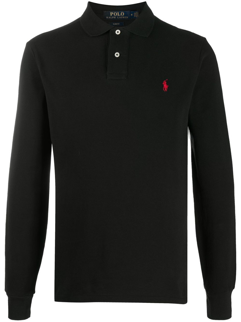 Logo Embroidered Polo Shirt