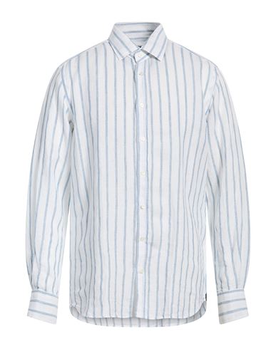 Man Shirt Sky blue Size 15 ¾ Linen