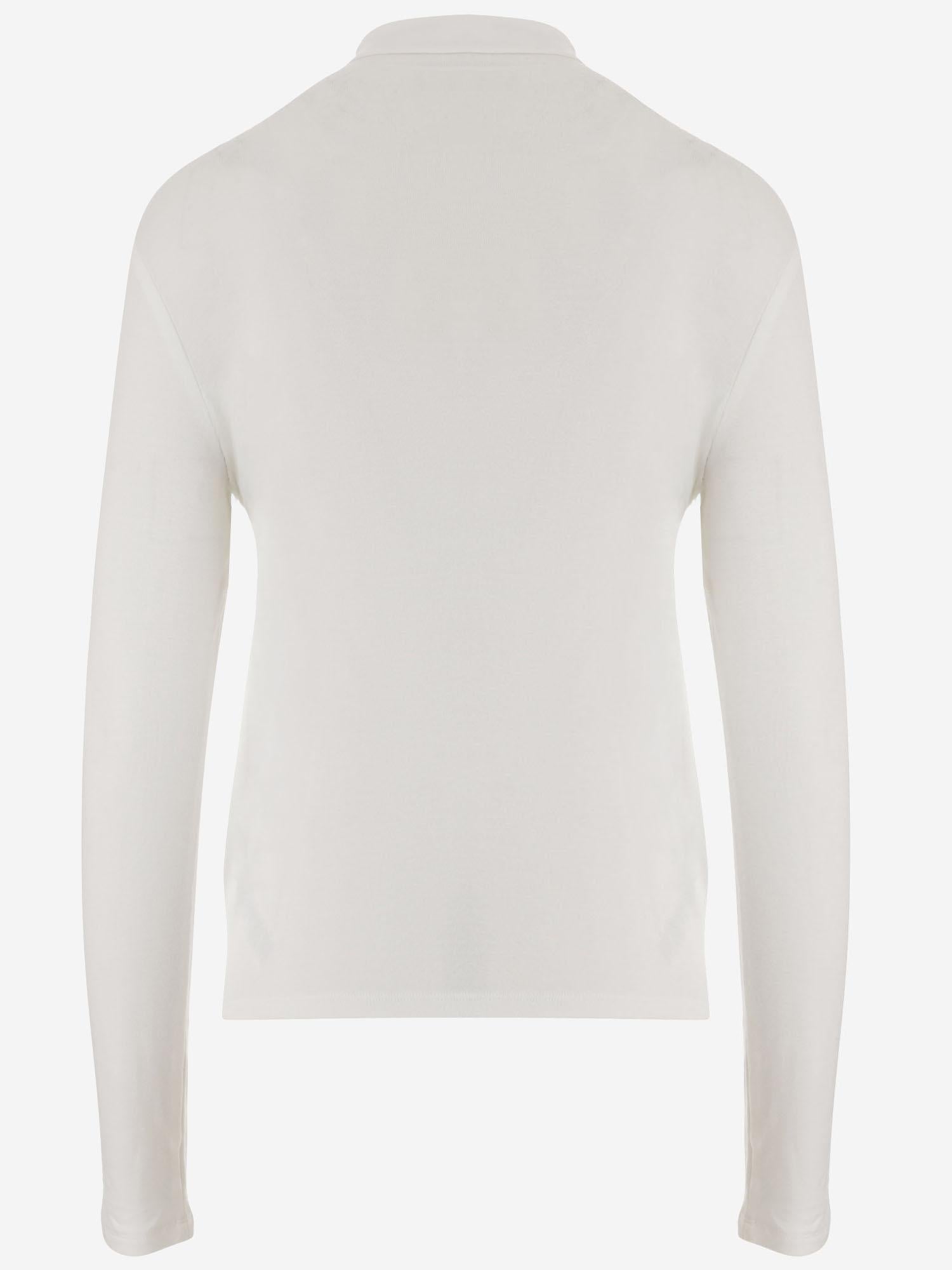 Stretch Modal Turtleneck Sweater — White