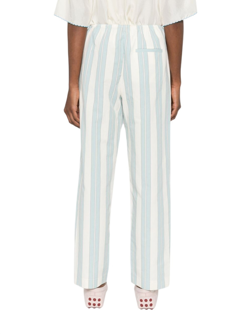 Blue Striped Trouser