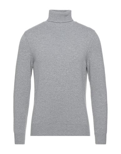 Man Turtleneck Grey Size 36 Cashmere
