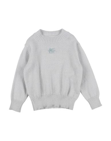 Etro Kid Boy Turtleneck Light blue Size 14 Wool, Mohair wool, Polyamide, Cashmere, Viscose