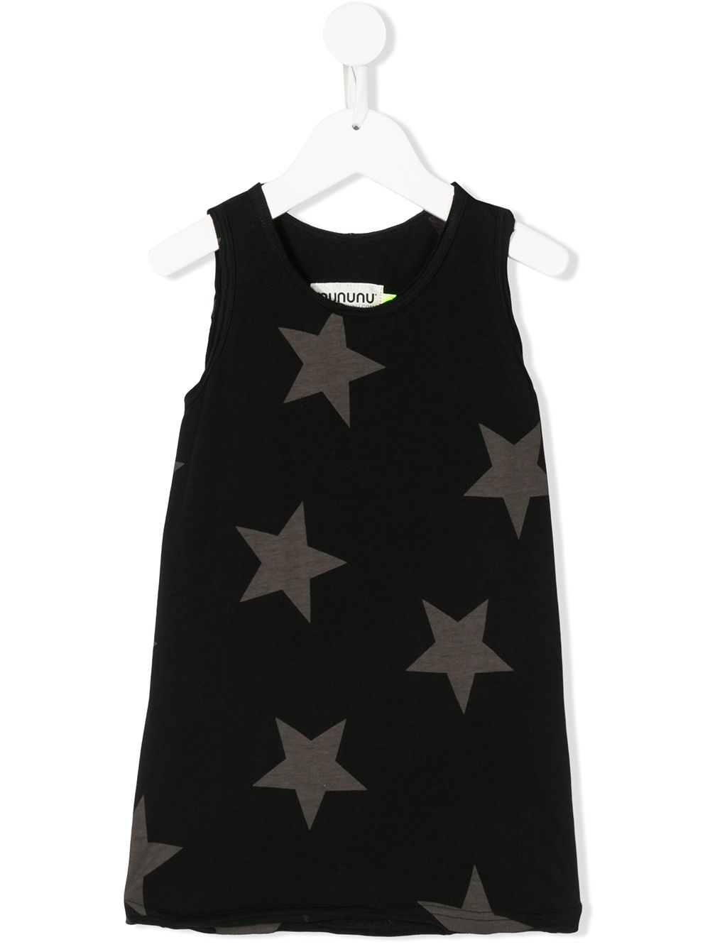 Nununu star-print tank top - Black
