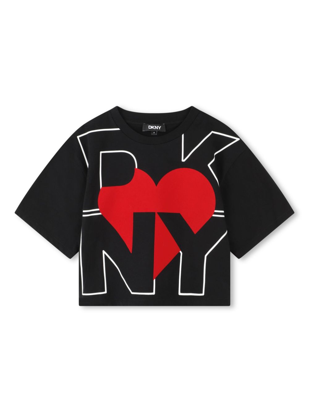 Logo-print cotton T-shirt - Black