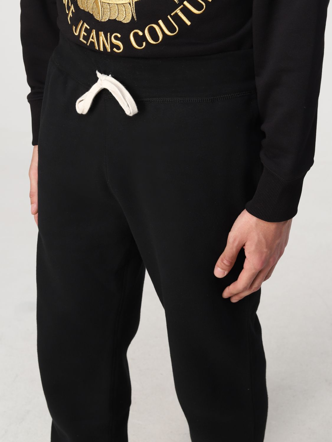 Trousers Men colour Black