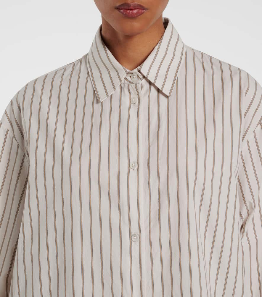 Chihiro striped cotton shirt dress
