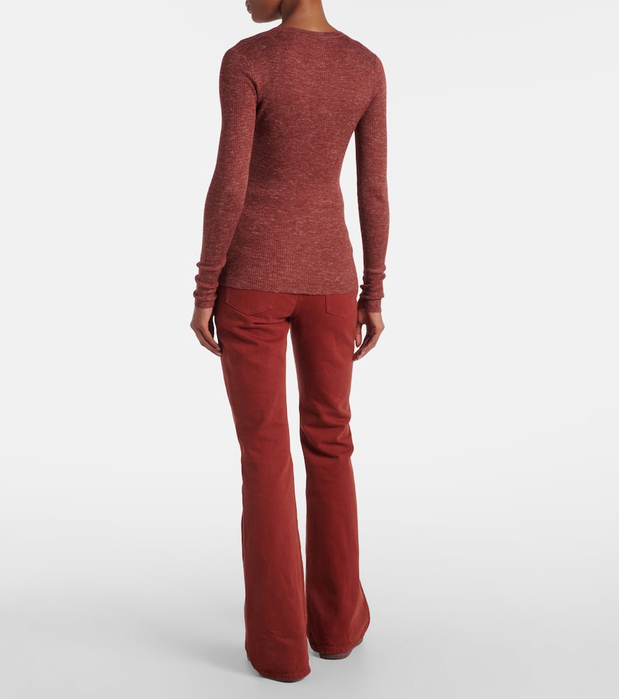 Aiste cashmere, silk, and hemp cardigan