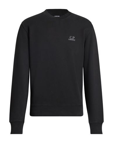 C. p. Company Man Sweatshirt Black Size L Cotton