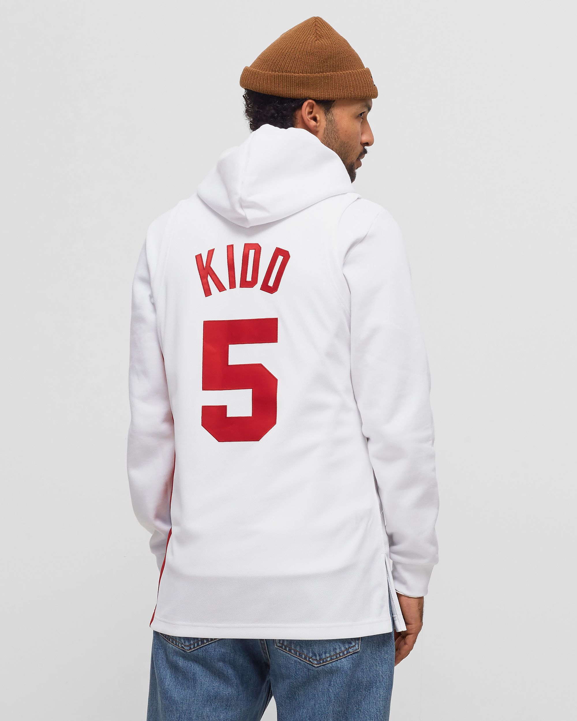NBA Authentic Jersey New Jersey Nets Alternate 2005-06 Jason Kidd #5 white male Jerseys now available at BSTN