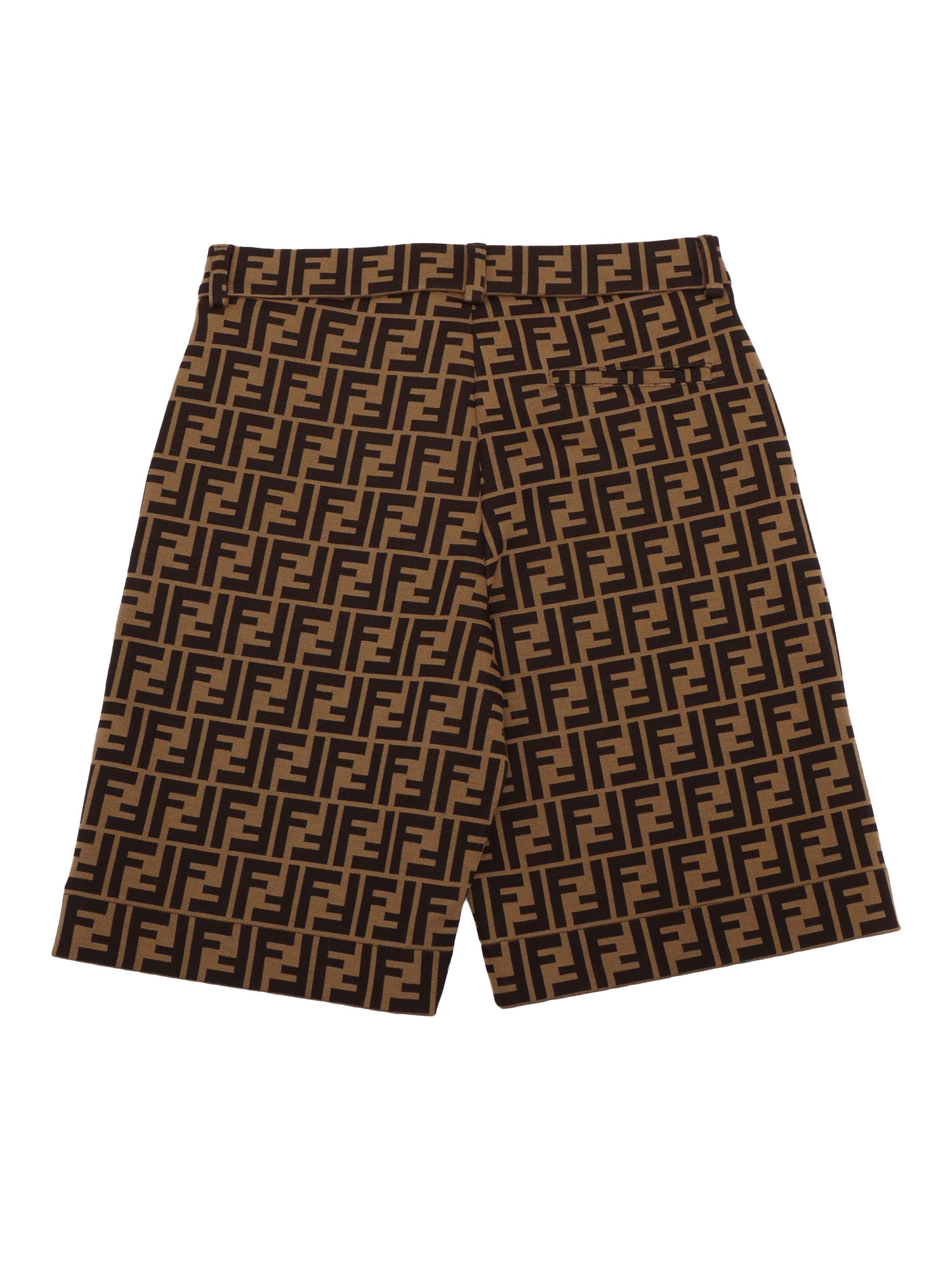 Fendi Jr Bermuda Mas Jersey-logo Ff