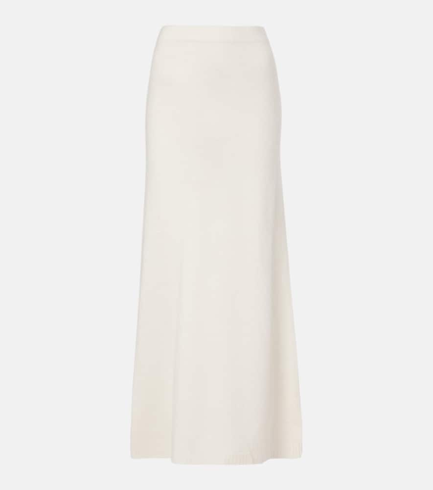 Dorina cashmere-blend maxi skirt