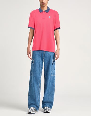 Man Polo shirt Magenta Size XS Cotton