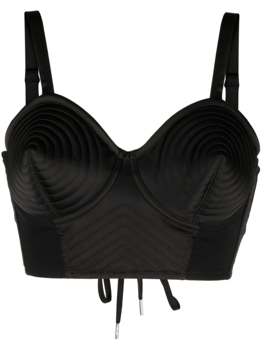 - Conical Corset Cropped Top
