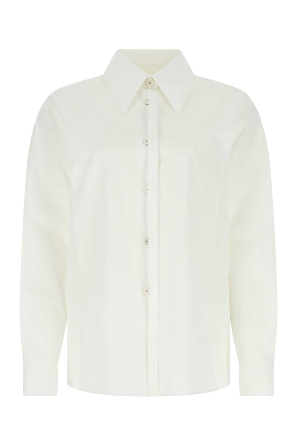 Poplin Oversize Shirt — White