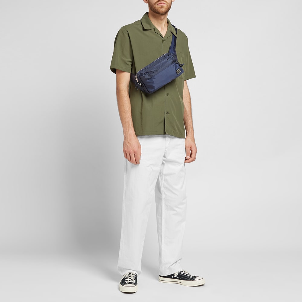 Porter-Yoshida & Co Force 2-Way Waist Bag in Navy 