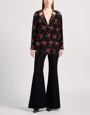Woman Shirt Black Size 0 Silk