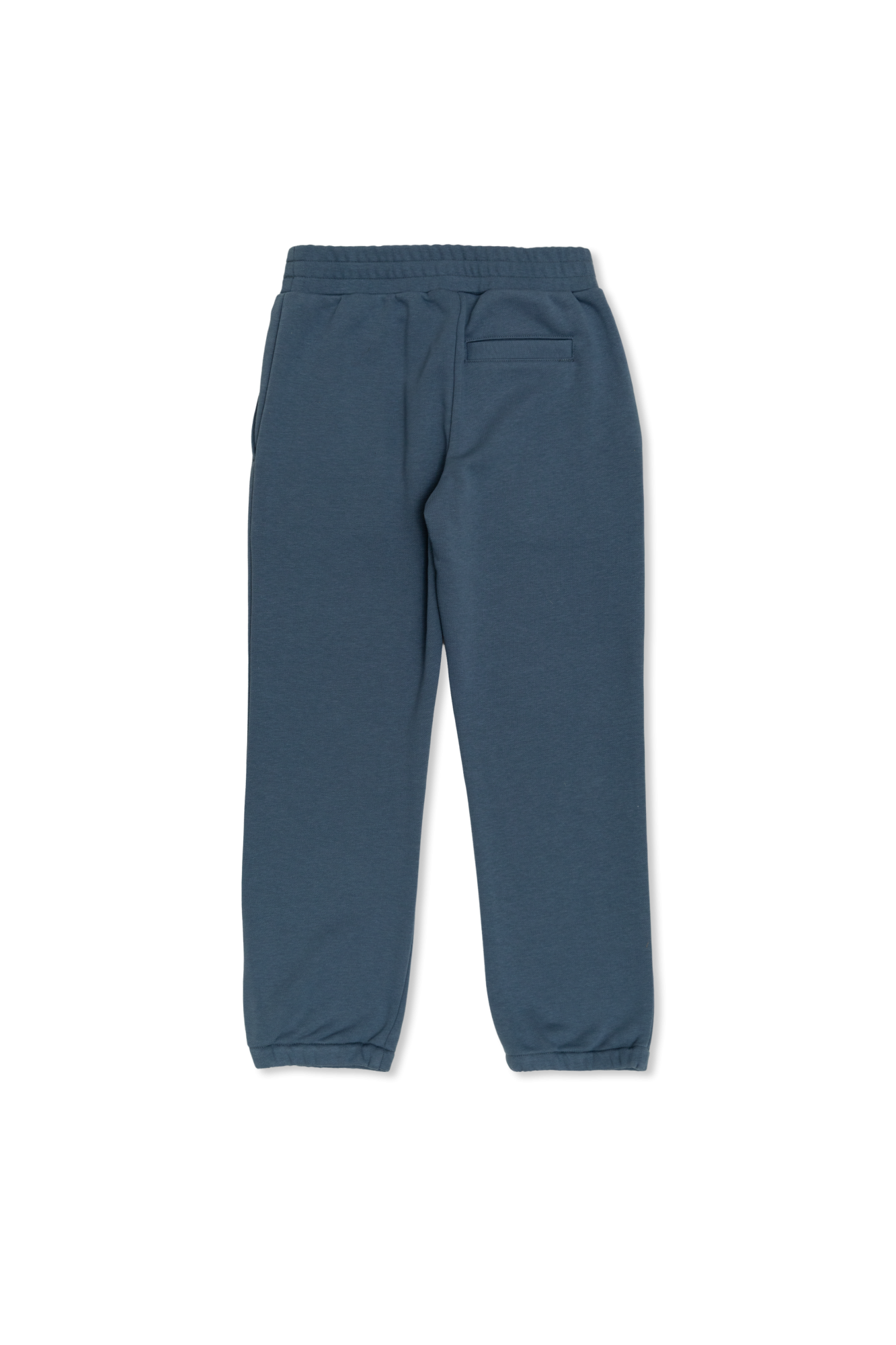 Sweatpants With Embroidered Logo, Unisex, Navy Blue