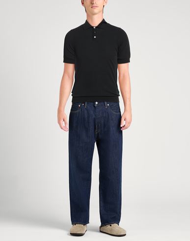 The Fine Essentials Man Sweater Black Size 42 Sea island cotton