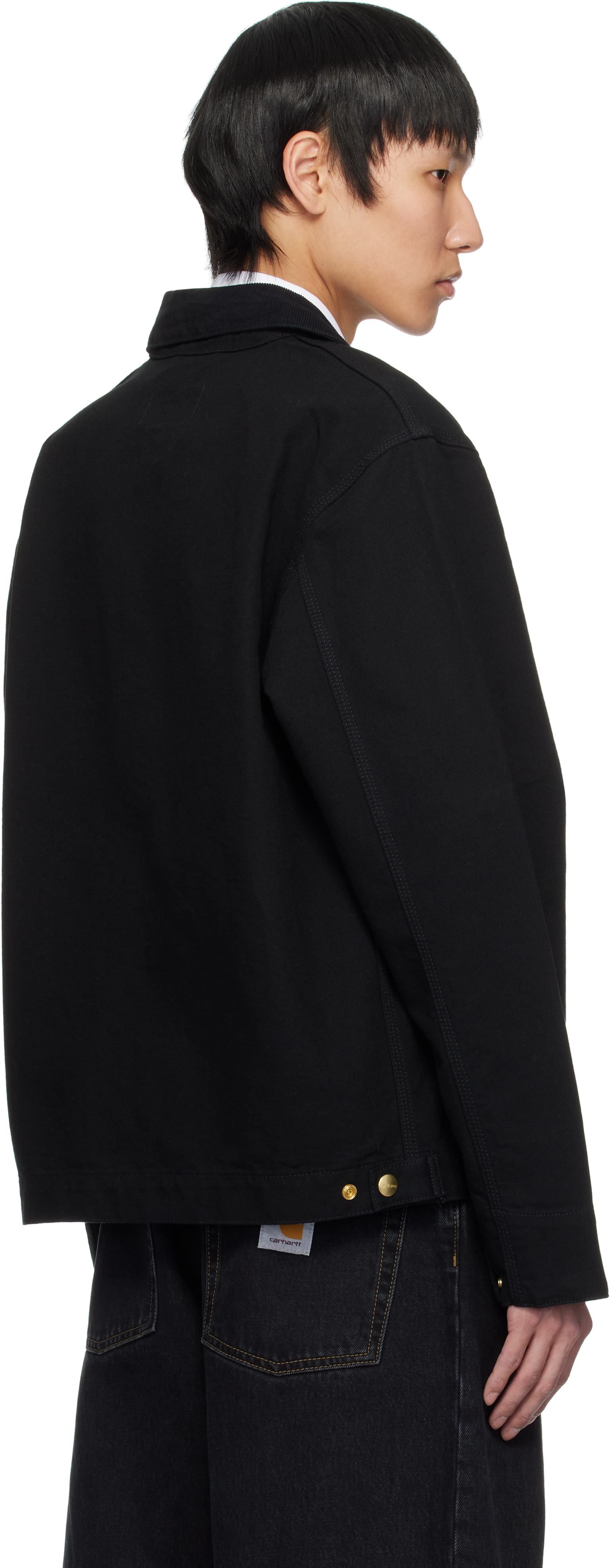 Carhartt Work In Progress Black Spring Detroit Jacket