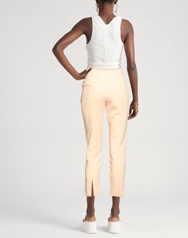 Woman Pants Apricot Size 2 Polyester, Elastane
