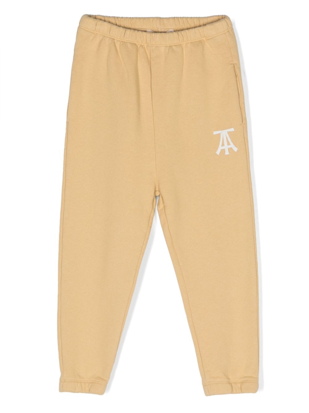 Dromedary logo-print track pants - Neutrals