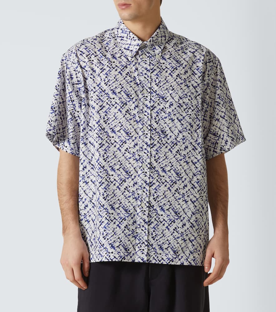 Printed cotton shirt