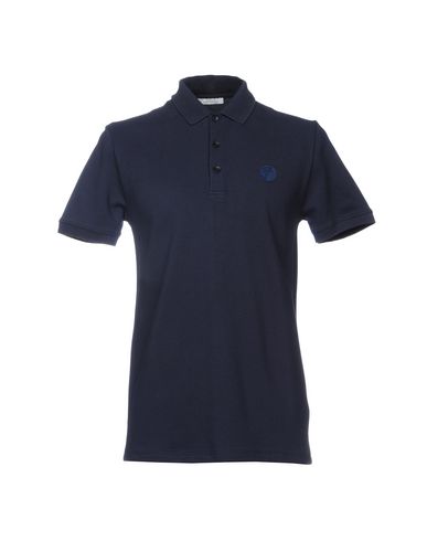 Man Polo shirt Midnight blue Size L Cotton