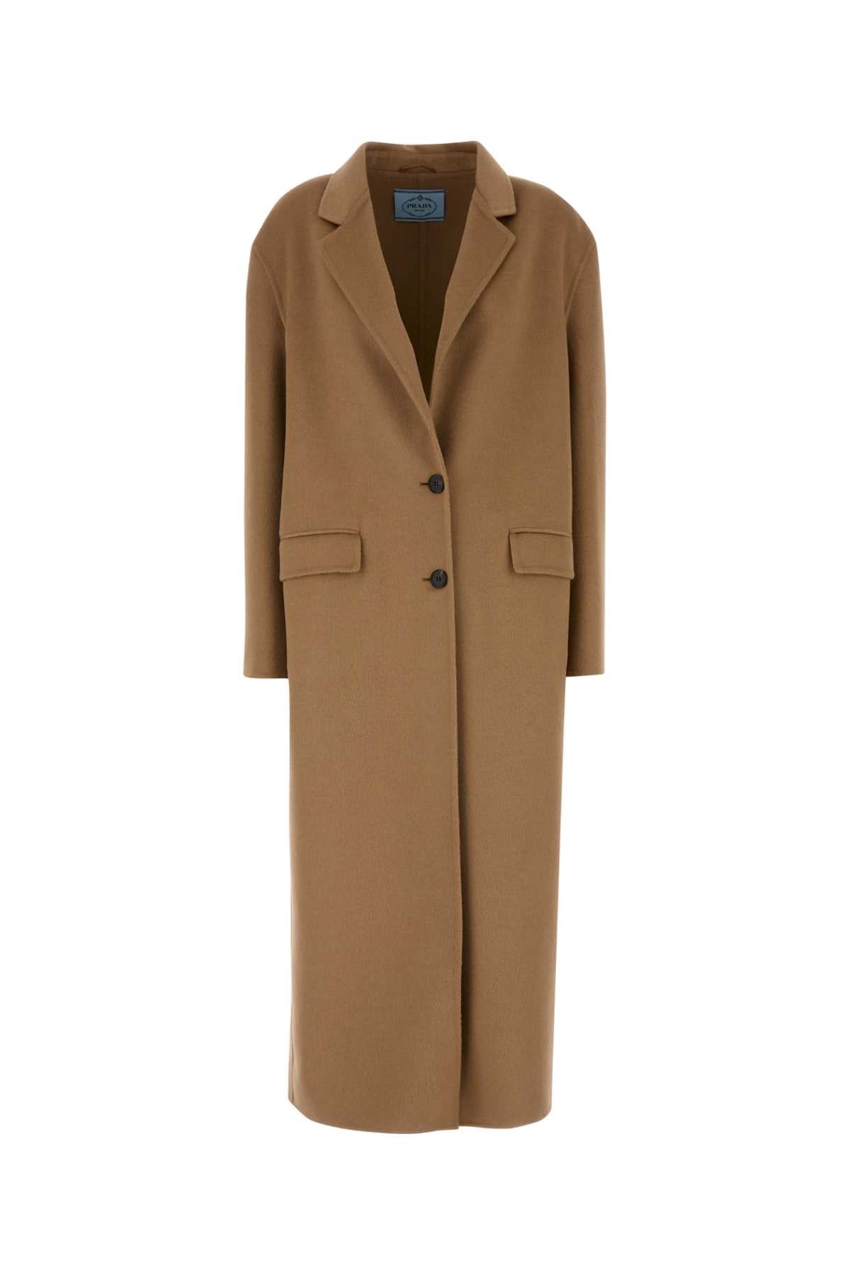 Coat — Camel