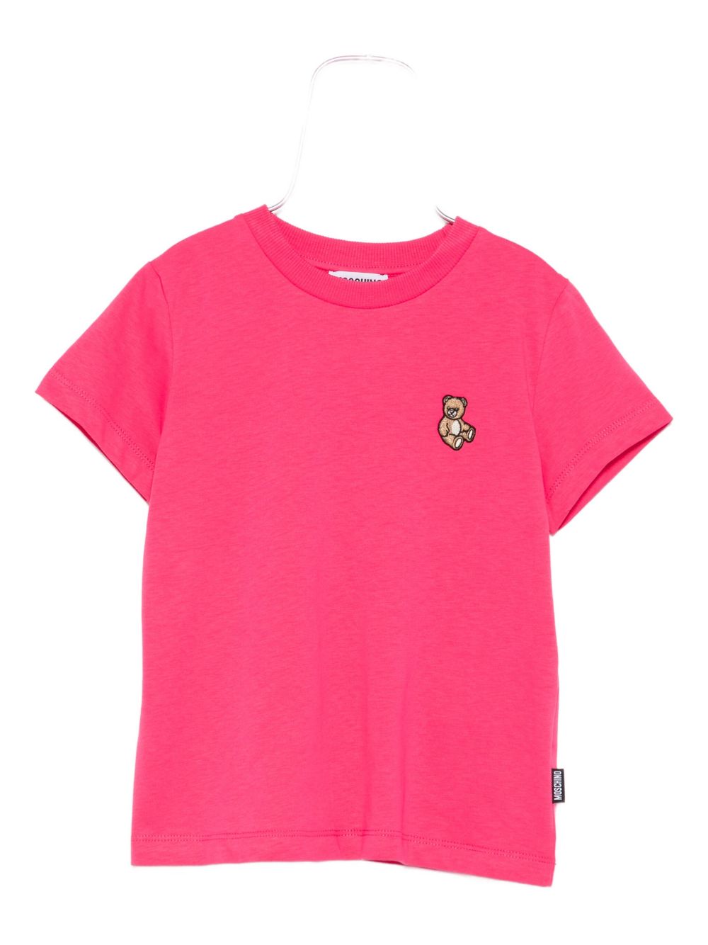 Teddy-embroidered t-shirt - Blue