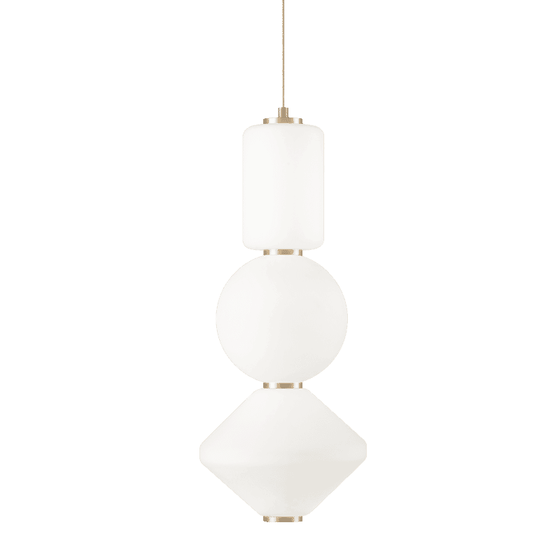 Oxidized Gold One Light Pendant from the Dango Collection
