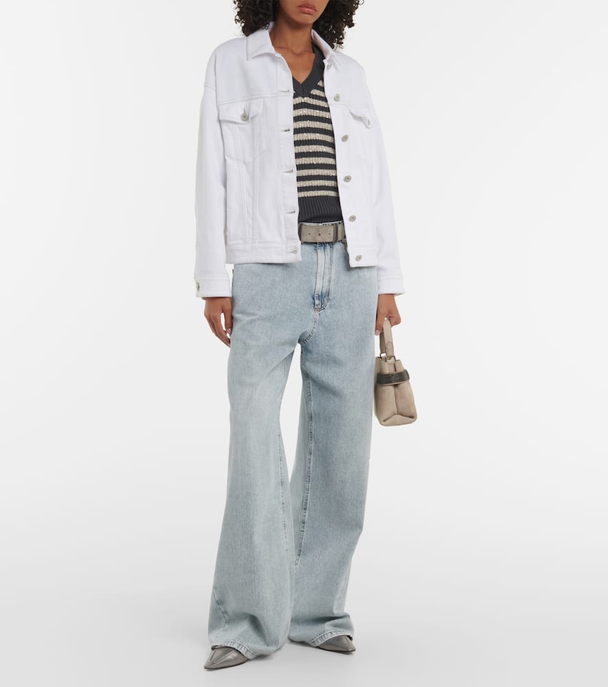 Cotton-blend denim jacket