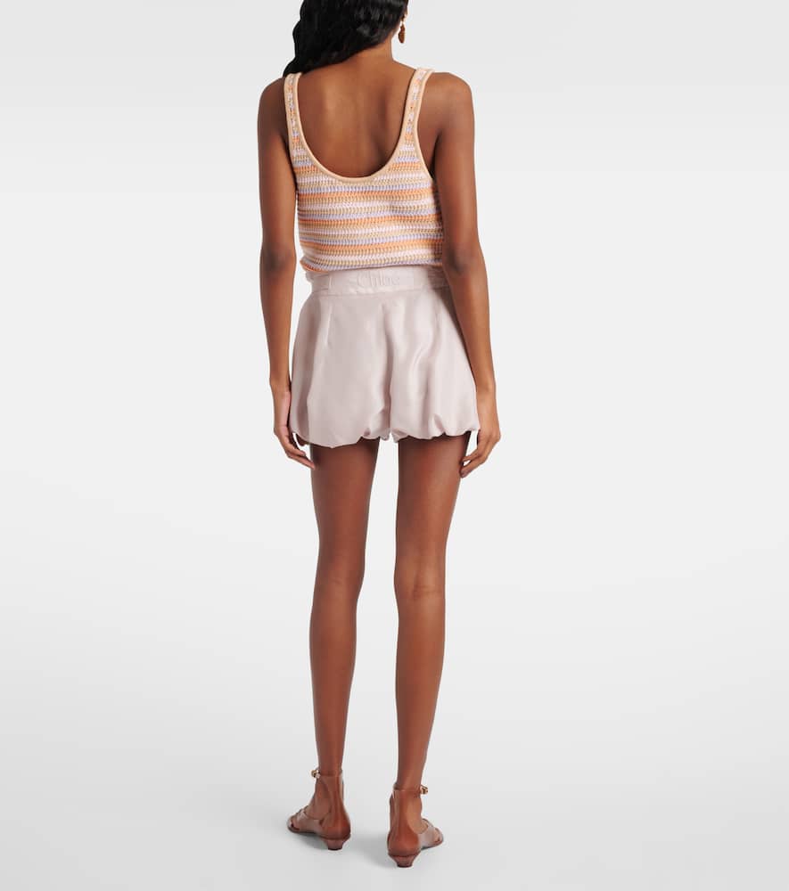 Chloé Cotton gabardine shorts