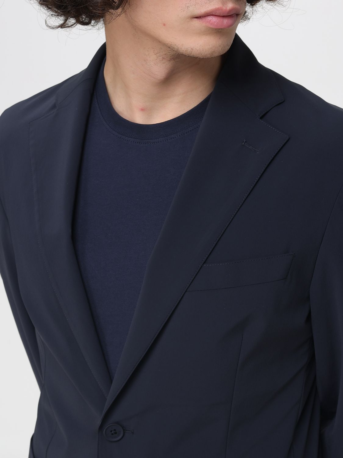 Jacket Men color Blue