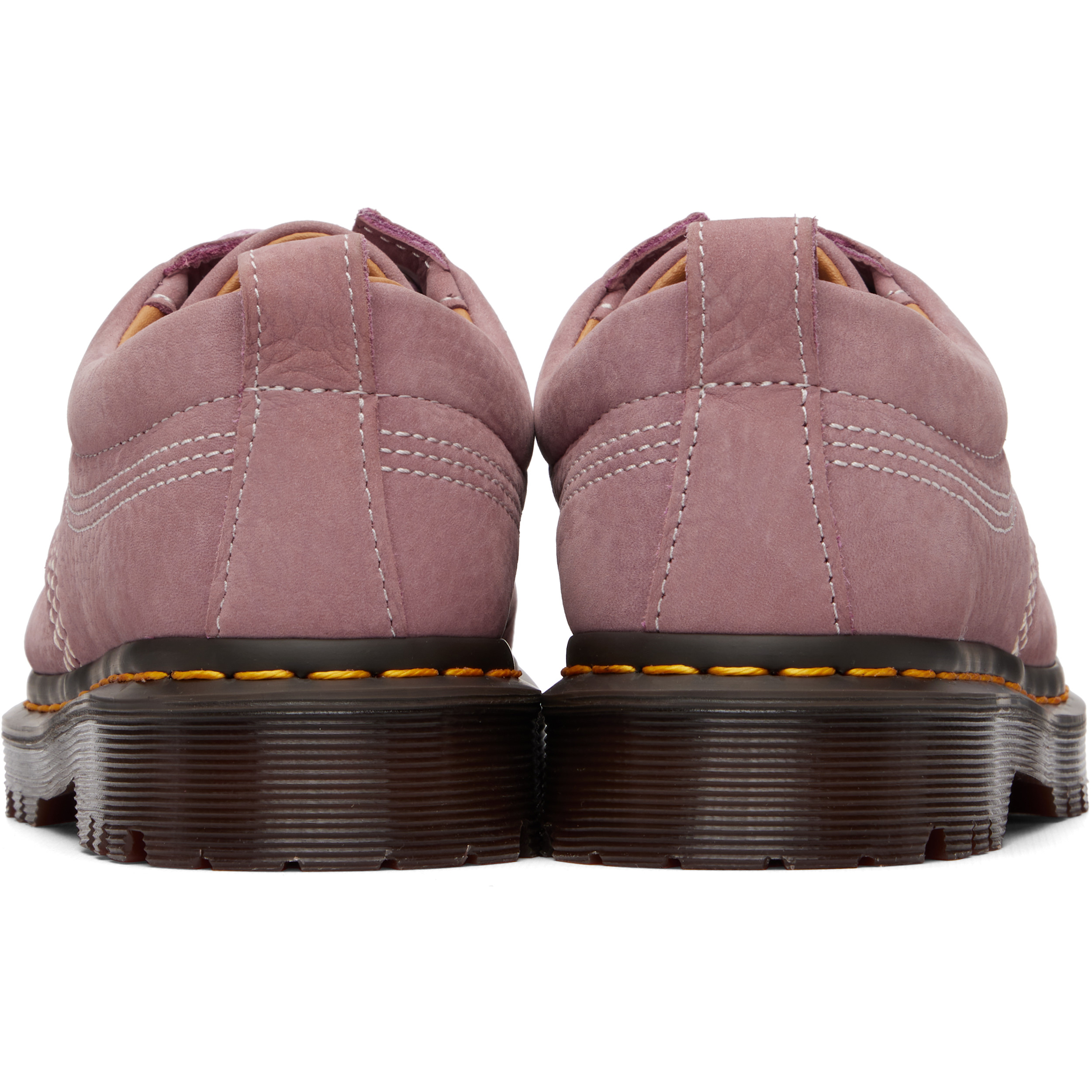 Pink Lowell Nubuck Moc Toe Derbys