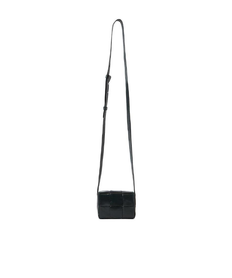 Cassette logo shoulder bag