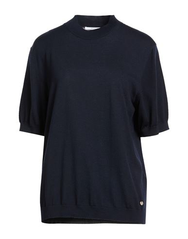Woman Sweater Midnight blue Size XL Merino Wool