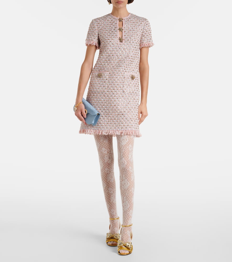 Embellished minidress