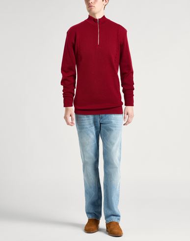 Lab Man Turtleneck Brick Size L Merino Wool