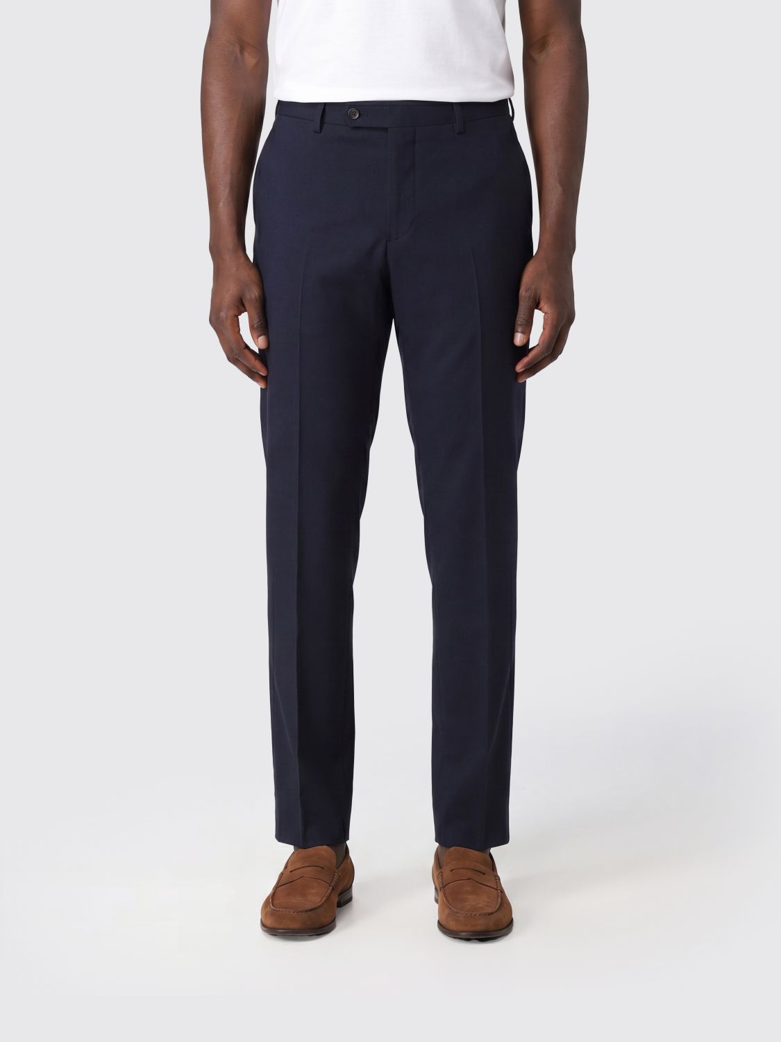Pants Men color Blue