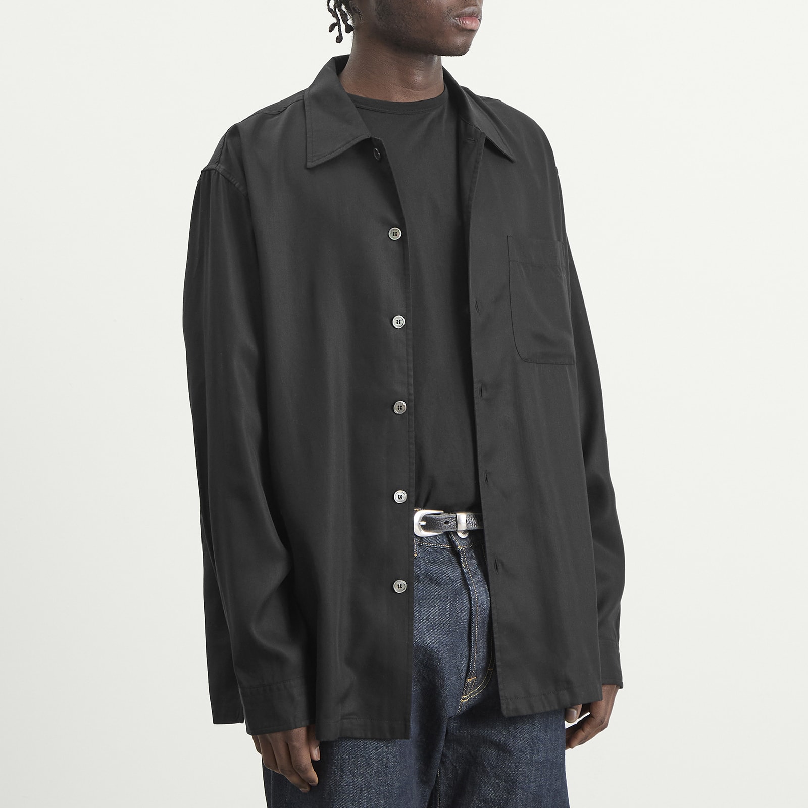 Men's Lyocell Every Shirt in Black