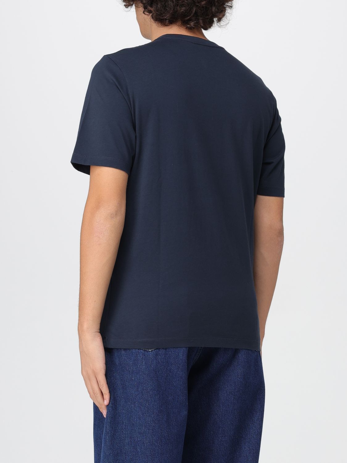 T-Shirt MAISON KITSUNÉ Men color Blue