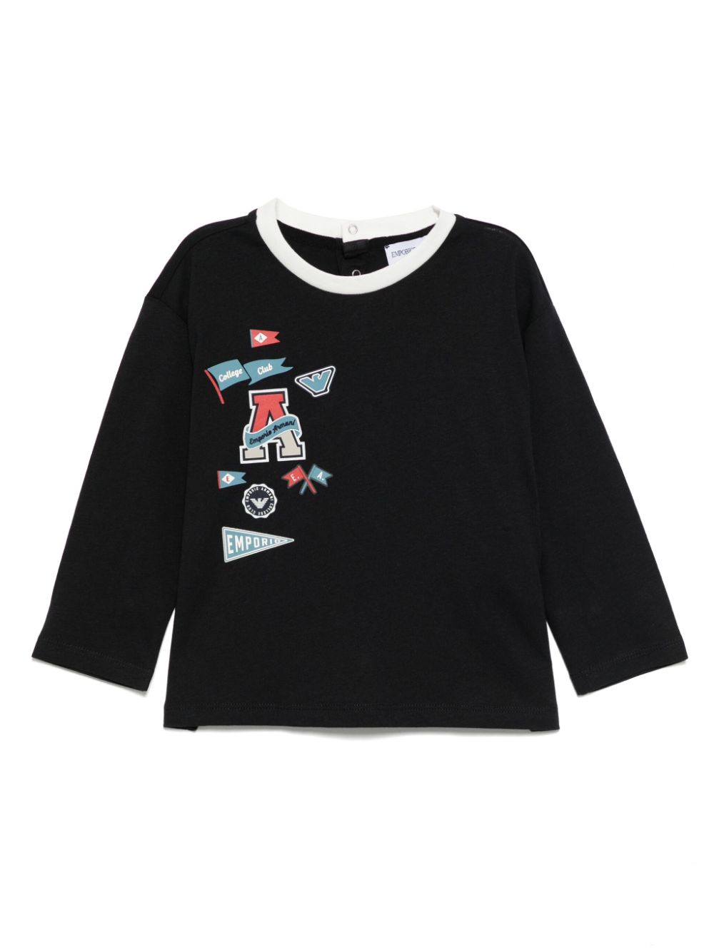 Graphic-print T-shirt - Black