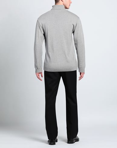 Man Turtleneck Light grey Size XL Polyacrylic, Merino Wool, Polyamide, Elastane