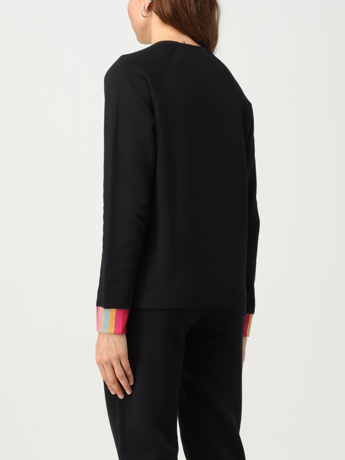 Sweatshirt Woman color Black